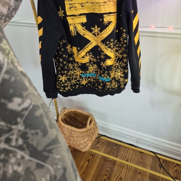 OFF WHITE SNOWFLAKE HOODIE - Picture 8 of 8